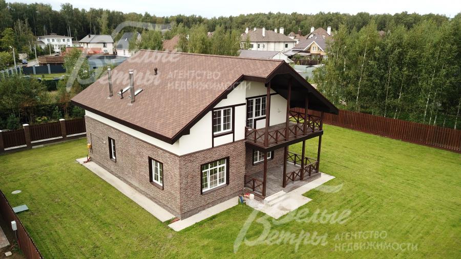 Дом под чистовую отделку участке 12,5 соток в охраняемом коттеджном поселке Бавария Клаб