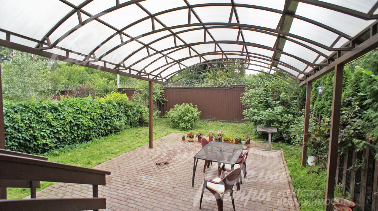 Навес на заднем дворе