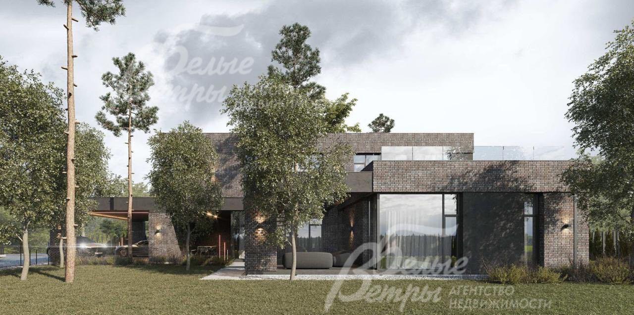 Визуализация нового дома под ключ в камерном поселке на 10 домовладений 