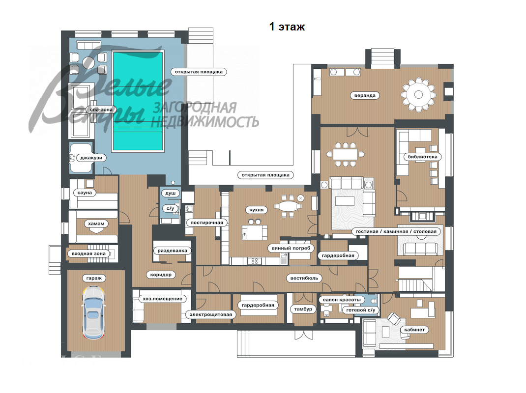Дом Клуб-2071 КП  id 754-601 планировка0