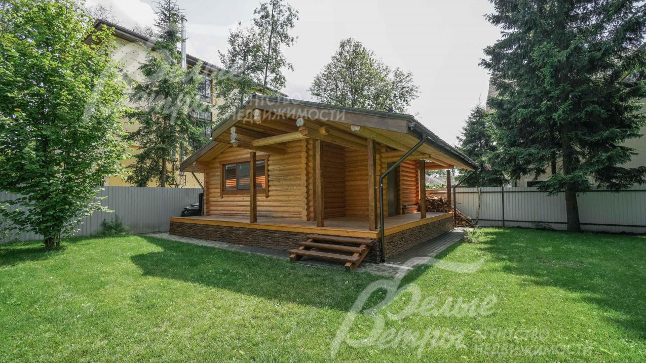 Баня 57 кв.м под ключ из бревна сосны