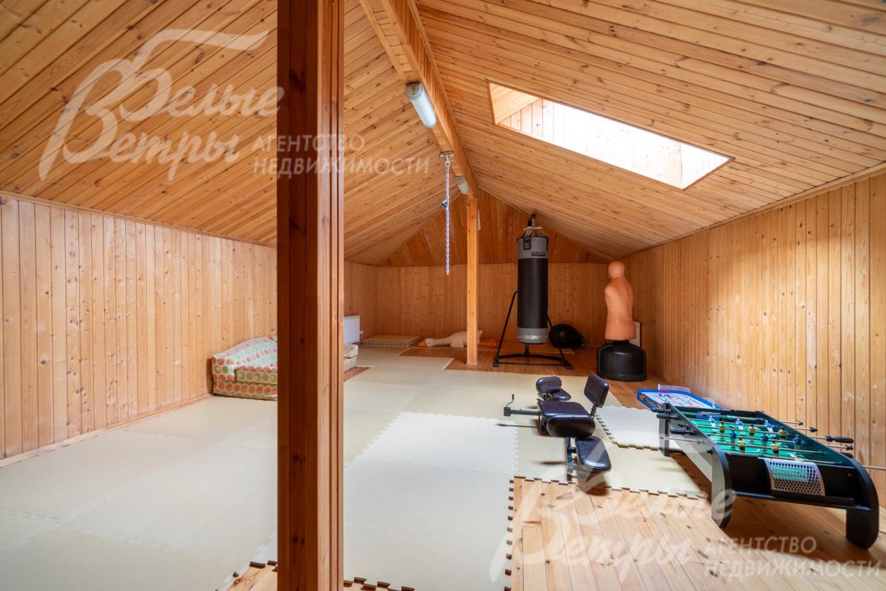 Спортзал на мансарде