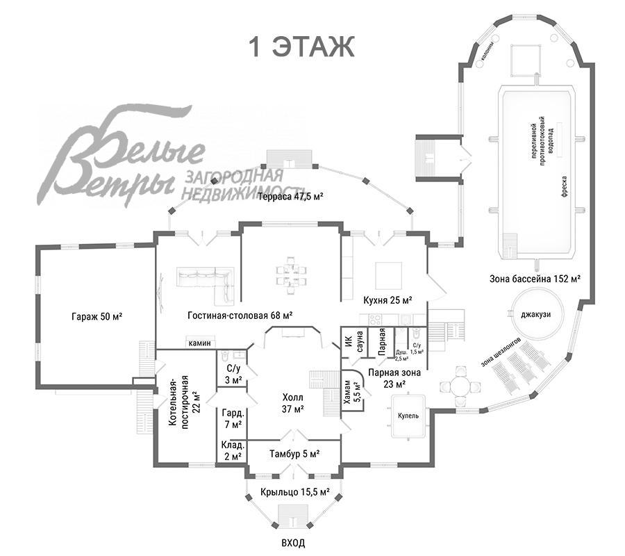 Дом Крекшино КП д.Крекшино id 220-939 планировка0