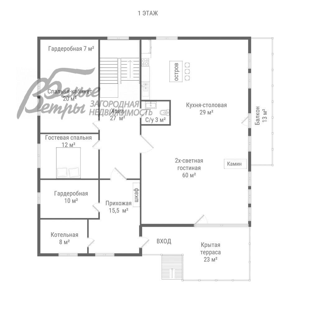 Дом Серебряный век к/п Новоглаголево id 273-204 планировка0
