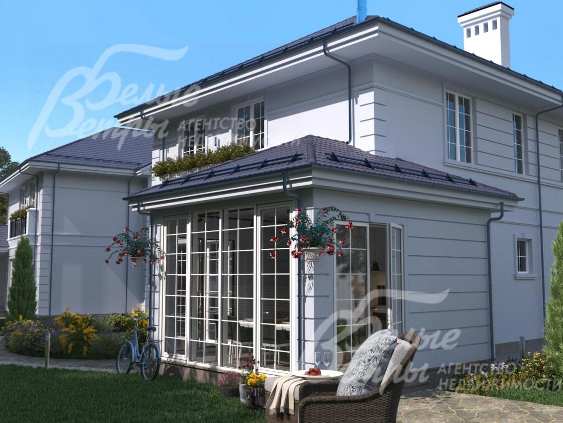 Визуализация. Терраса крытая