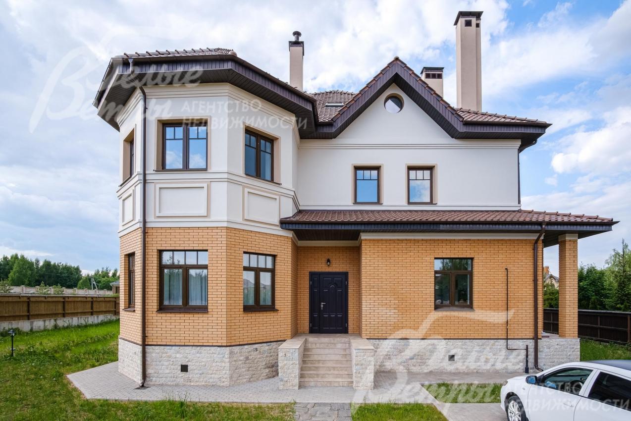 Дом под ключ площадью 410 кв.м в коттеджном поселке Чистые ключи