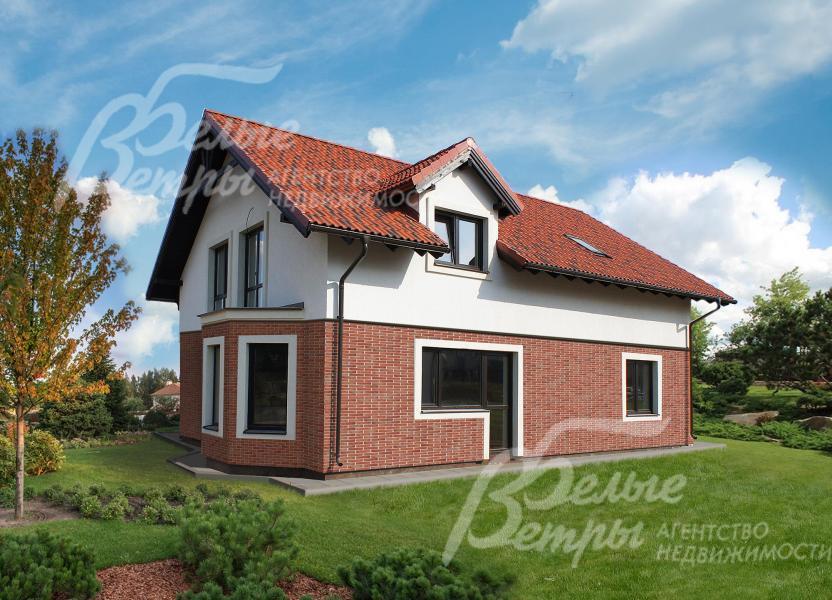 Проект дома 120 кв.м на участке 5 соток в поселке Капитолий