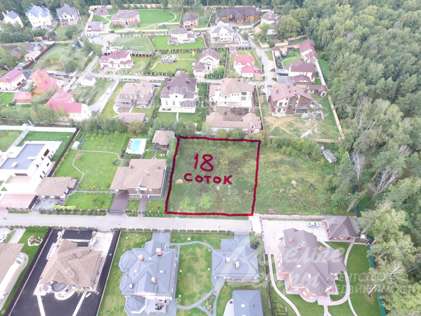 Участок 18 соток в КП "Новое Бачурино"