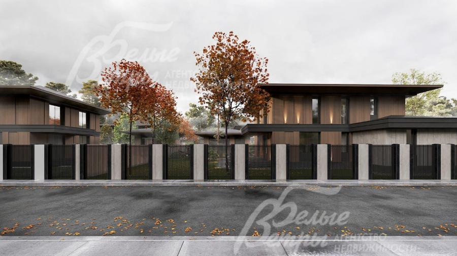 Дома в едином архитектурном стиле