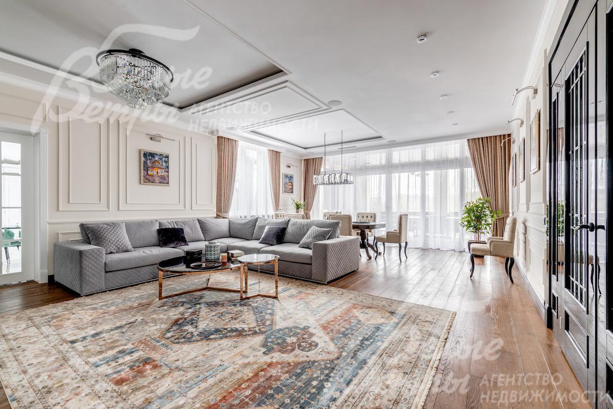 Меблированный коттедж 1125 кв.м в КП Клуб-2071 на Минском шоссе