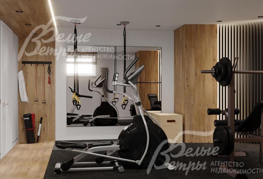 Визуализация. Спортзал