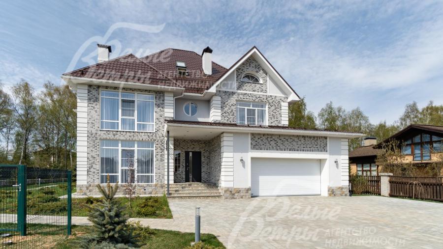 Абсолютно новый дом площадью 535 кв.м в элитном коттеджном поселке Чистые ключи