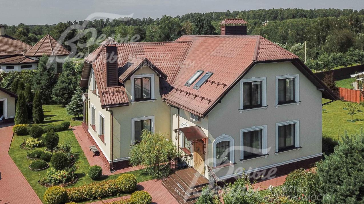 Дом под ключ площадью 470 кв.м в обжитом коттеджном поселке Европейская долина