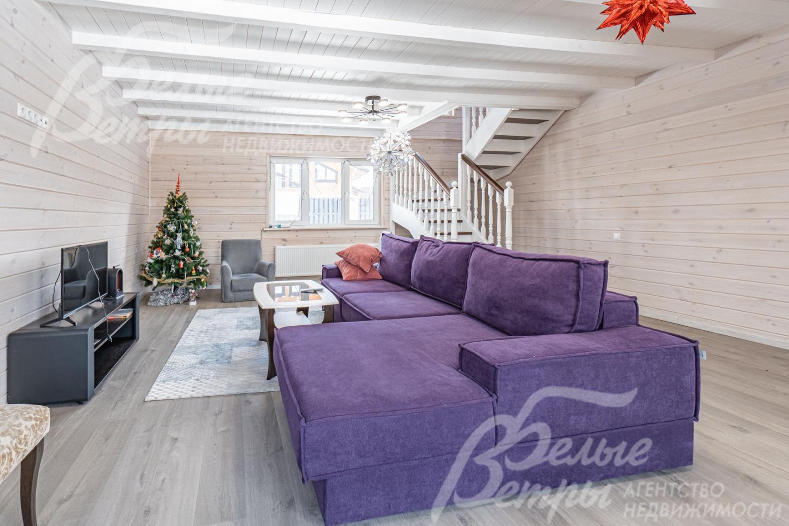 Новый уютный дом площадью 203 кв.м в аренду с мебелью в обжитом коттеджном поселке Верховье