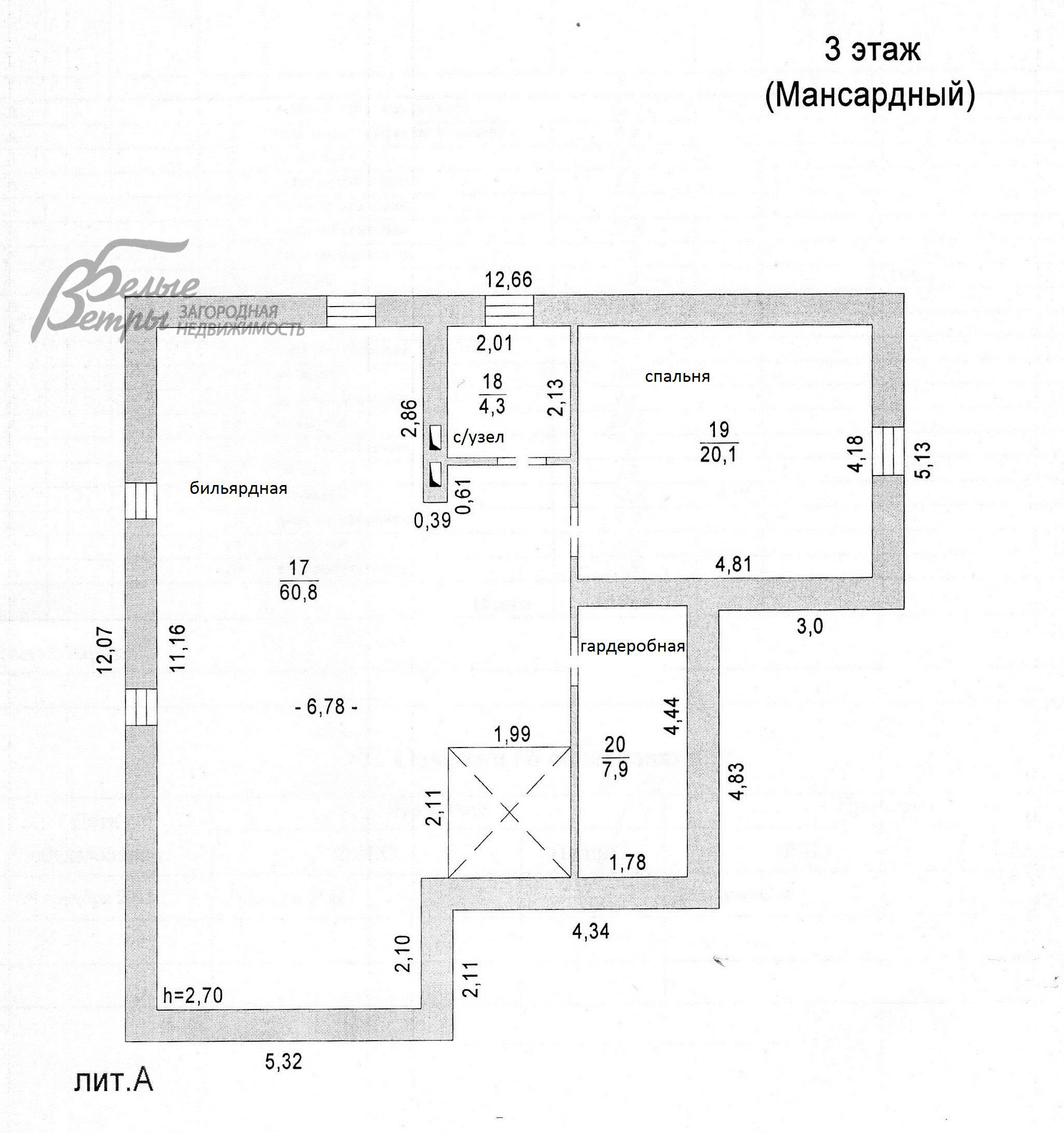 Дом Чистые Пруды-2 к/п Птичное id 175-101 планировка2