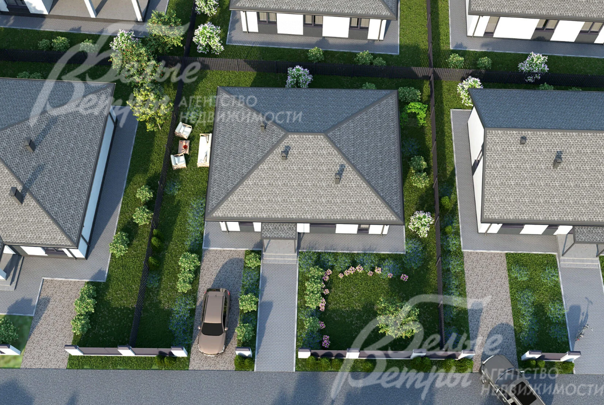 Визуализация проект Маяковский 96 кв.м