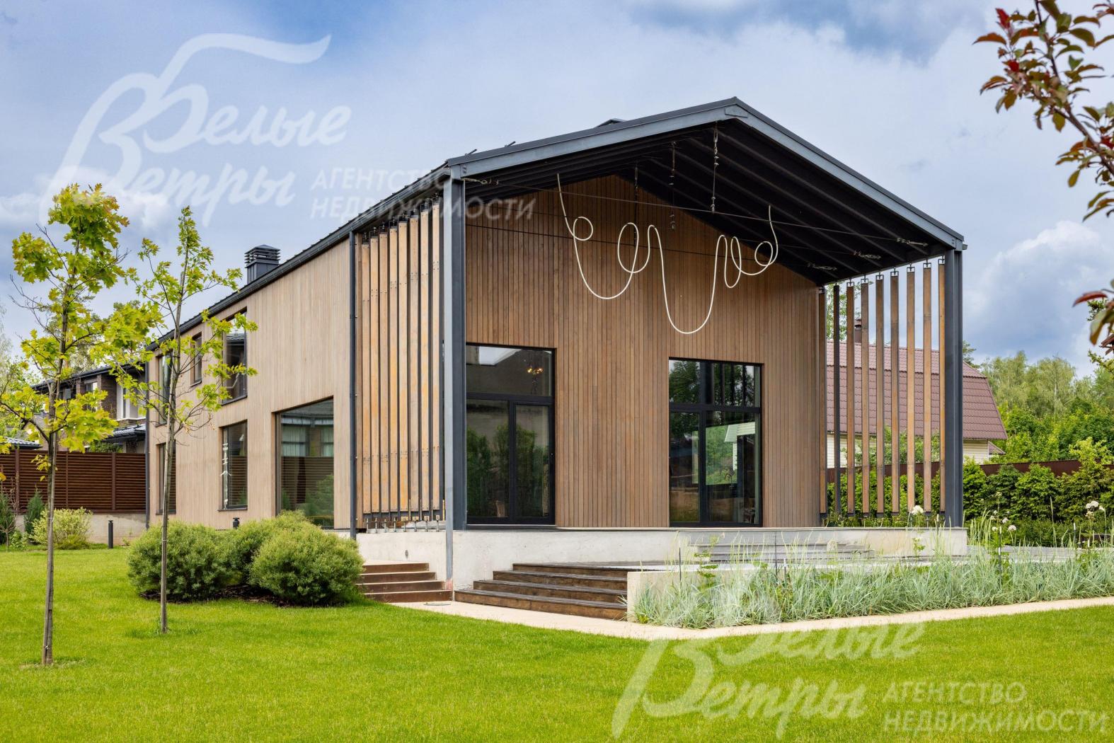 Дом под ключ в скандинавском стиле 350 кв.м в КП Бурцево.