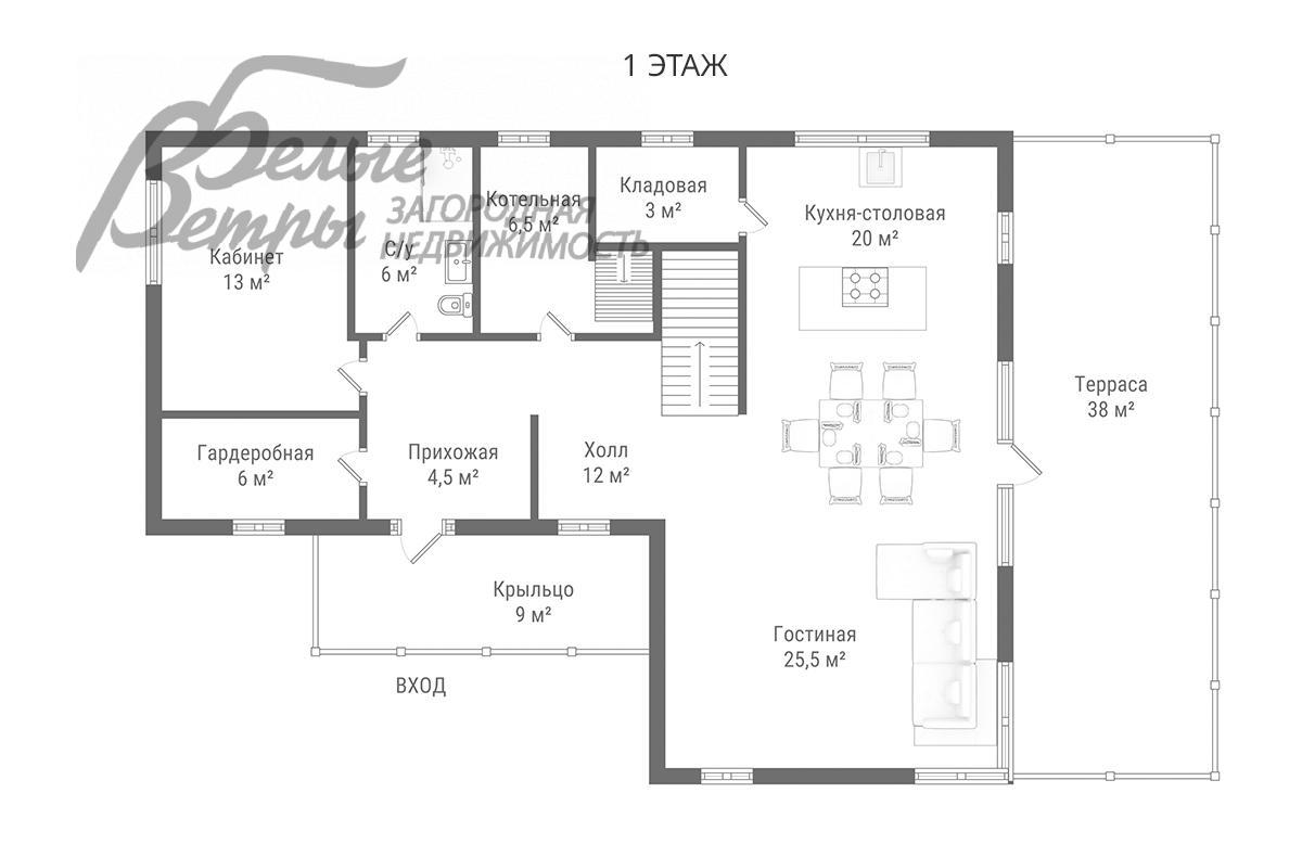 Дом Московский писатель ДСК Абабурово id 462-904 планировка1