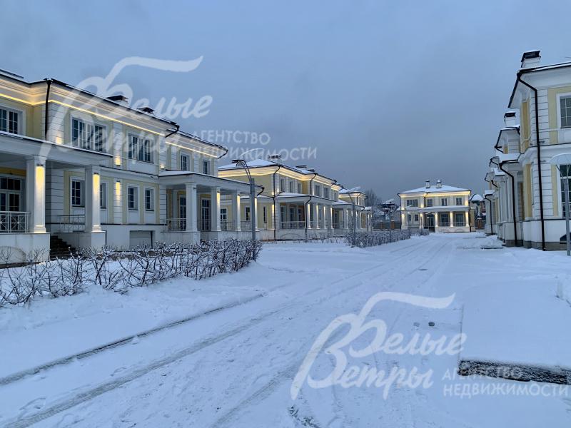 Зима в поселке Новое Румянцево