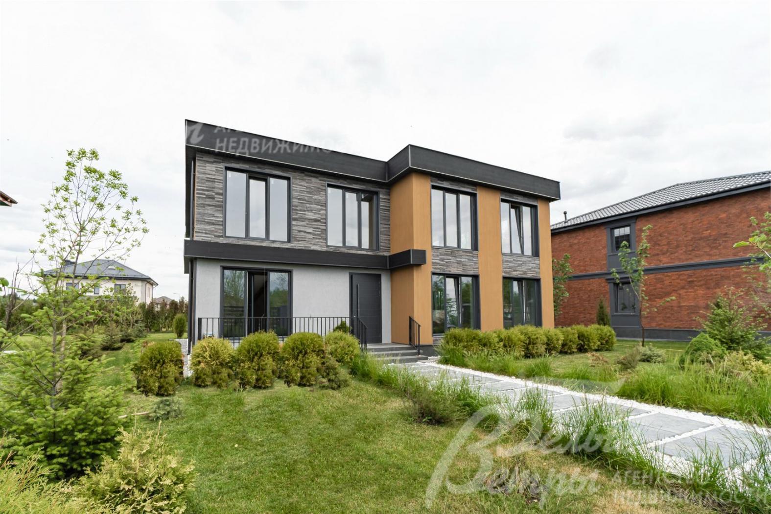 Дом под отделку на участке площадью 8.5 соток в охраняемом коттеджном поселке Певчее